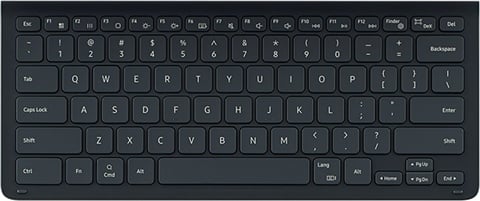 Samsung Slim Book Cover Keyboard for Galaxy Tab S9 Plus - Black